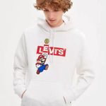 Levi's X Mario Pullover Hoodie BNWT Photo 0