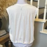 Free People Movement Heat Muscle Tee White Sleeveless Graphic Top Size Medium Photo 5