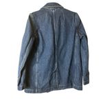 Madewell  Double Breasted Denim Blazer Jacket  Blue Wash Sz S NWT Photo 8