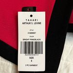 Tahari NWOT  Arthur S. Levine blazer Bright Pink Black Photo 5