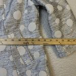 Chico's Jacket Womens Medium Polka Dot Sequin 3/4 Sleeve Blazer Coat Size 1/M Photo 8