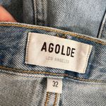 AGOLDE NWT Mila High Rise Vintage Denim Light Wash Shorts Sz 32 Photo 6