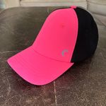 Zyia  Active Neon Pink and Black Mesh Adjustable Hat Photo 0
