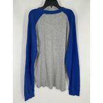 Nike Duke‎ Blue Devils  Center Swoosh Cropped Waffle Knit Thermal Long Sleeve Tee Photo 1