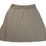 Vanity Fair  Women's Beige Lace Trim Half Slip Skirt‎ Size 18 Nylon Spandex Photo 0