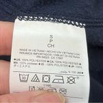 Old Navy  Navy blue fleece zip up vest size small Photo 4