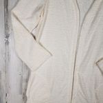 NWT Ambrielle Pristine Ivory Super Soft Open Front House Coat Women's Size Small Photo 3