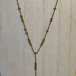 Madewell  gold tone Y necklace Photo 0
