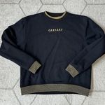 Vintage Caesar's Palace Black Embroidered Sweatshirt sz M/L Photo 0