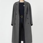 Ecru  Women’s Cotton Blend Stretch Flared Pants Midnight Blue Size 4 Photo 5