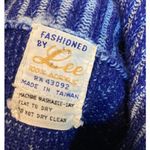 Lee Fashioned by  Women's Vintage Full Zip Cape Blue Red White Sz L EUC Photo 10