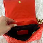 ZARA Bright Red Orange Purse Photo 1