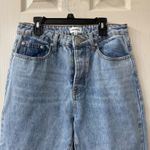 superdown ‎ Jeans Women's Size 29 Light Wash Distressed Hem High Rise Denim Photo 1