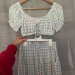 Aeropostale blue gingham set Photo 0
