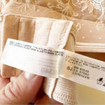 Wacoal  Beige Lace Bralette Size 38‎ Plunge Wide Strap V Neck Feminine Romantic Photo 3