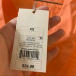 A New Day NWT  Bright Orange V Neck 3/4 Sleeve Top size XS Photo 7
