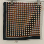 Vintage Italian scarf silk black plaid 3 available in a bundle Photo 0