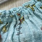 Urban Outfitters Tank cotton gauze lily babydoll slit womens Blue xsmall lounge Photo 2