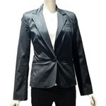 Club Monaco  Black Blazer Women’s Size 0 Professional Cinched Waist Jacket Photo 0