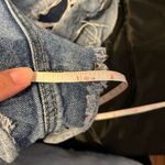 Bullhead Denim Co . Distressed High-Rise Denim Shorts Size 25 Photo 4