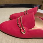 Coach Sawyer Sue Slides with Gold Chain Accents, Size 9B Photo 6