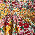 J.Crew  flower print smocked Peplum Top‎ Photo 3