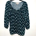 Michael Kors  woman 3/4 sleeve shirt blouse size LARGE Photo 0