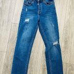 Forever 21 Highwaisted Distressed Blue Jeans Size 26 Photo 0
