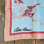 Bill Blass  Vintage Floral Scarf Photo 3