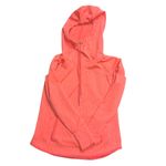 Athleta Women's Tranquility Pullover Hoodie Ember Coral Orange Space Dye Size M Photo 8