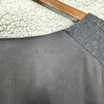 Vince Sweater Dress Womens Small Gray Mixed Media Wool Capsule Chic Minimalist Photo 9