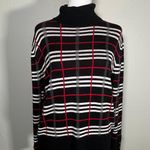 Investments Plaid Turtleneck Sweater Photo 0