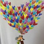 Wonder Ground Disney’s UP Sharkbite Tee XL White Photo 1