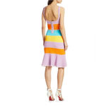 Tanya Taylor Noreen Colorblock Dress large Photo 15