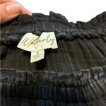 Wonderly  distressed black dress size small Photo 3