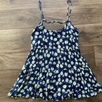 Open Back Tiered Floral Tank Top Size L Photo 1