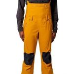 NEW Flylow Siren Bib Snow Ski Pants Size SX Orange Photo 0