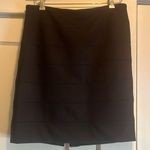 Premise  | Black Fully Lined Pencil Skirt Size 10 Side Zipper Photo 0