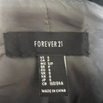 Forever 21 Faux Suede Gray Moto Biker Jacket Photo 6