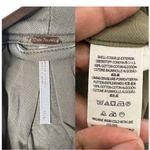 Free People Utility Jacket Women’s Small Belted Olive Green Bohemian Bomber Coat Photo 6