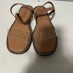Wild Pair  Tan Sandals with Clear Strap Photo 4