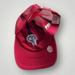 47 Brand Vintage Philadelphia Phillies Distressed Red Baseball Hat Adjustable Photo 8