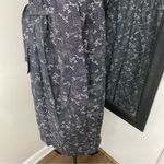 VINTAGE NEWPORT NEWS COTTON PRAIRIE DRESS GRANNY CHIC LACE COLLAR MADE IN USA Blue Size M Photo 10