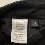 Bridge by GLY NWOT  flare leg black denim jeans. Photo 4