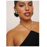 Reformation  Adams Cashmere Sweater Dress Size Large Photo 7