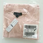 J.Crew NWT Relaxed Premium-weight Cropped T-shirt Ballet Slipper Photo 5