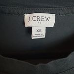 J. CREW FACTORY FLUTTER SLEEVE T SHIRT DRESS TIERED BLACK COTTON LIGHTWEIGHT XS Photo 7