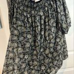 Susana Monaco  Off The Shoulder Dark Colored Floral All Over Print Design Dress Photo 4