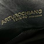 Arturo Chiang Z03- Billie 2 Blk Leather Riding Boots w/Buckle & Stud Detail 10 Photo 6