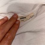 Entro White V-Neck Tank Top Women’s Small Photo 3